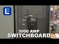 3000A Switchboard w 3000A Circuit Breaker - 480V 3PH 60Hz