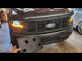 2024 Ford f150 front license plate removal esay