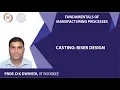 Casting Riser Design