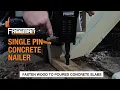 Pneumatic Single Pin Concrete Nailer Freeman PSSCP