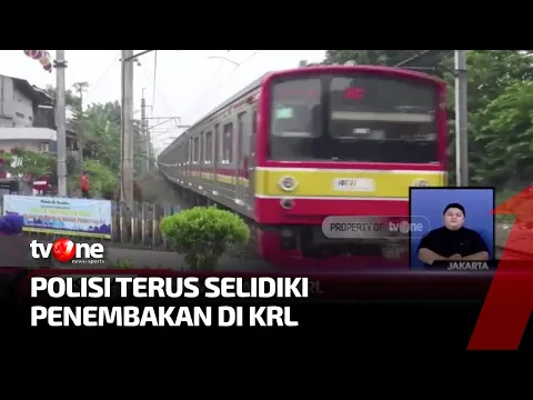 Polisi Buru Pelaku Penembakan KRL di Stasiun Kebayoran