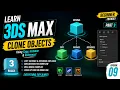 3ds Max Copy vs Instance vs Reference Explained in 6 Minutes Part 9