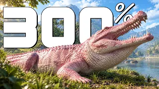 ผมเล่นจระเข้จนถึง 300% ในเกม The Isle