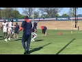 Sights and Sounds from UVA practice on
