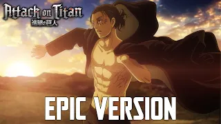 attack on titan s4 eren yeager epic theme e m a x attack on titan epic orchestral cover