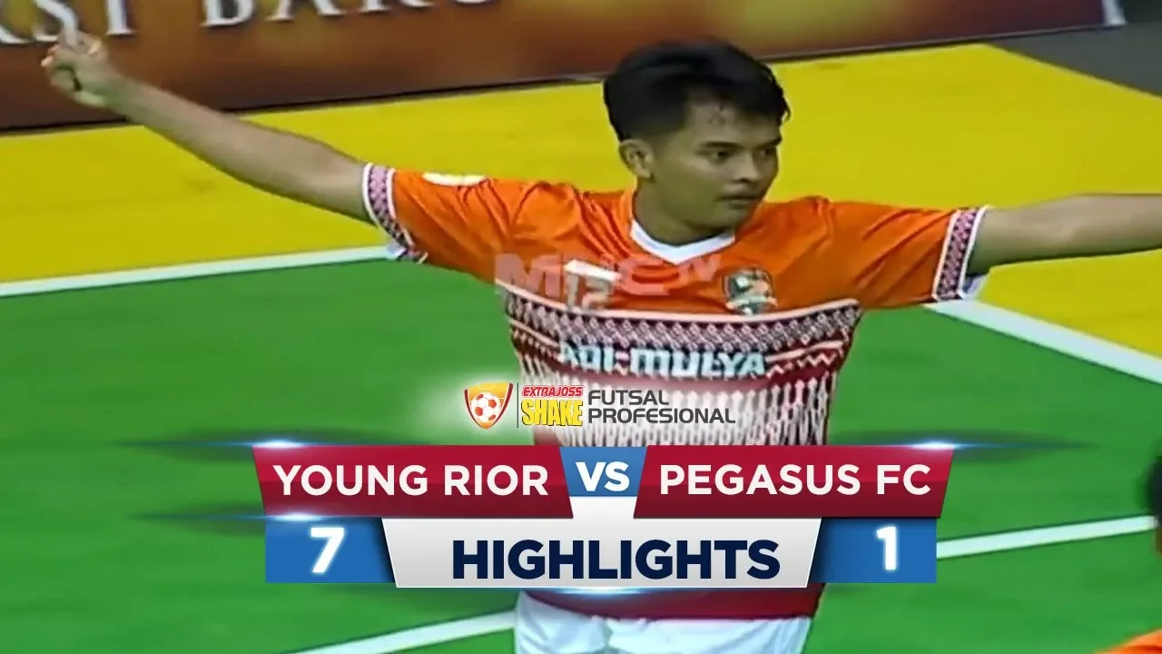 SIKAAAT! Young Rior VS Pegasus FC (7-1) - Highlights ExtraJoss Shake Futsal Profesional