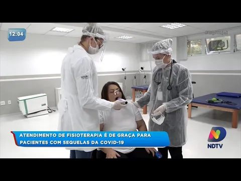 Atendimento de fisioterapia é de graça para pacientes com sequelas da Covid-19