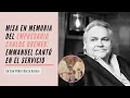 Misa en memoria del empresario Carlos Bremer Emmanuel dedico unas palabras y canto