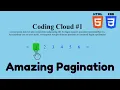 How to Create CSS Pagination in 7 minutes CSS for Beginners
