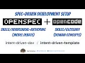 Spec-Driven Development Multi-Model Adversarial Authoring and Glossary with OpenCode and OpenSpec