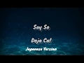 Download Lagu lirik say so japanese