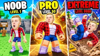 Симулятор Качка в РОБЛОКС или Как я сломал Кости в Roblox!