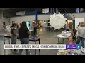Lindale students aim to break records with giant homecoming mum
