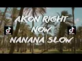 DJ AKON RIGHT NOW NANANA !! DJ SLOW TIKTOK 2022