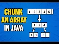 How to Split an Array into Chunks in Java software testing experience interview questions