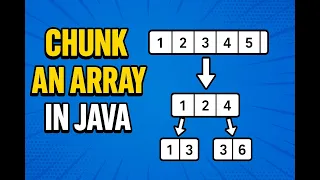 How to Split an Array into Chunks in Java software testing experience interview questions