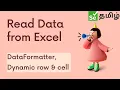 Read Data From Excel - Part 2 Selenium Selenium Tamil Tutorial