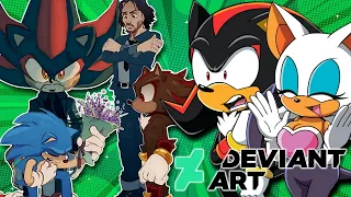 SHADOW WICK - Shadow Rouge vs Deviantart Sonic Movie 3 Fan Art