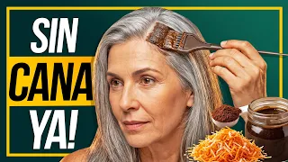 Tiña su CABELLO con AGUACATE y CAFÉ y esto pasó... 😱 (Tinte Natural Casero)