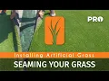 Seaming Artificial Grass - Step 6