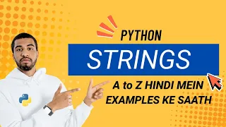 I Didn t Know Python Strings Until I Tried This Hindi Tutorial