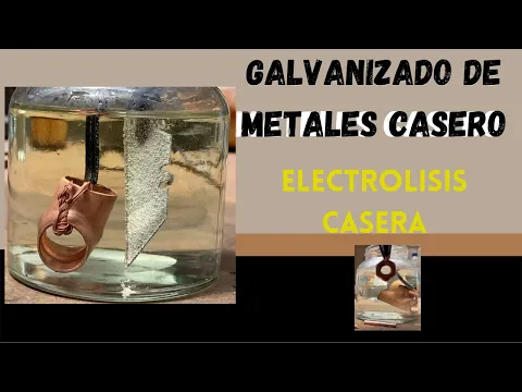 Download MP3 Galvanizado de metales casero (Electrólisis)