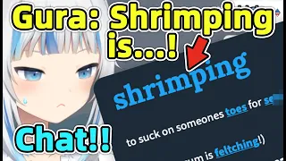 Gura Found Yabe Words on Urban Dictionary Thanks to Chat Hololive EN