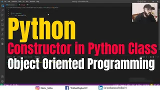 Init Method Constructor in Python Object Oriented Programming