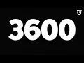 3600 Seconds Countdown Timer 01 00 00 1 Hour Clean Timer 1080p 60FPS HOW TO