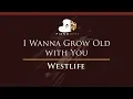 Download Lagu Westlife - I Wanna Grow Old with You - HIGHER Key (Piano Karaoke / Sing Along)