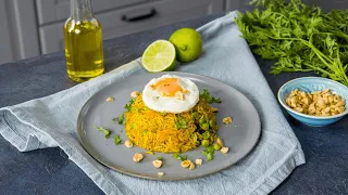 Nasi Goreng | Easy Vegetarian Indonesian Fried Rice Ready In 30 Minutes