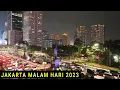 Video Drone Kota Jakarta Malam Hari 2023