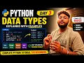 Learn Python from Zero Day 3 - Data Types Explained for Beginners