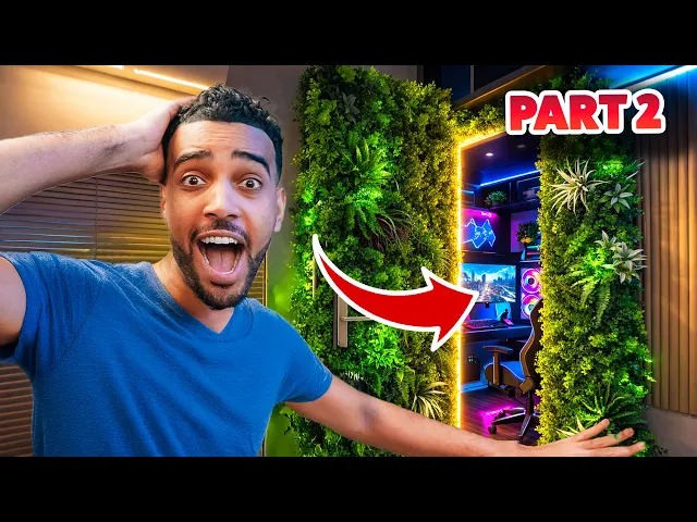 Video: I Built a Secret Door in AJ Shabeel’s Dream Studio (PART 2)