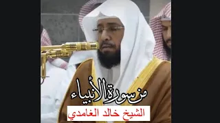 ي وم ن طو ي الس ماء ك ط ي الس ج ل ل لك ت ب من سورة الأنبياء للشيخ خالد الغامدي 