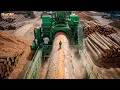 Inside USA s Most Advanced Wood Sawmill A Gigantic Machine Turning Millions of Logs to Lumber Fast