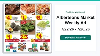 Albertsons Market Weekly Ad 26 - 26 Top Deals