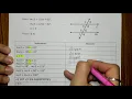 3 5 Lesson - Parallel Lines and Transversal Proofs