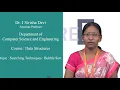 Sorting Techniques Bubble Sort by Dr J Sirisha devi Department of Computer Science IARE