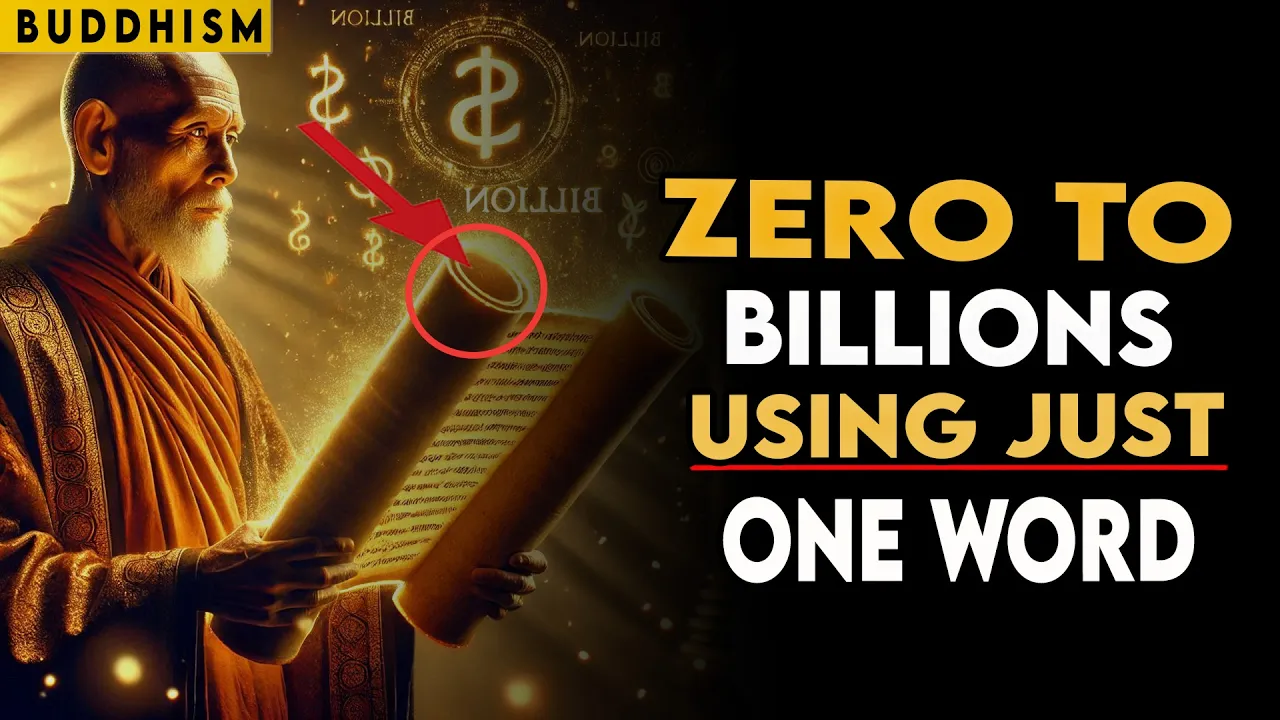 Outline Video From Zero To Billions After Repeating One Word For 12 days | SPEAK This WORD If You Want To GET RICH