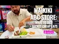 Inside Waikiki s ABC Store Local Souvenir Guide Secret Cheap Eats Hot Bar Taste Test