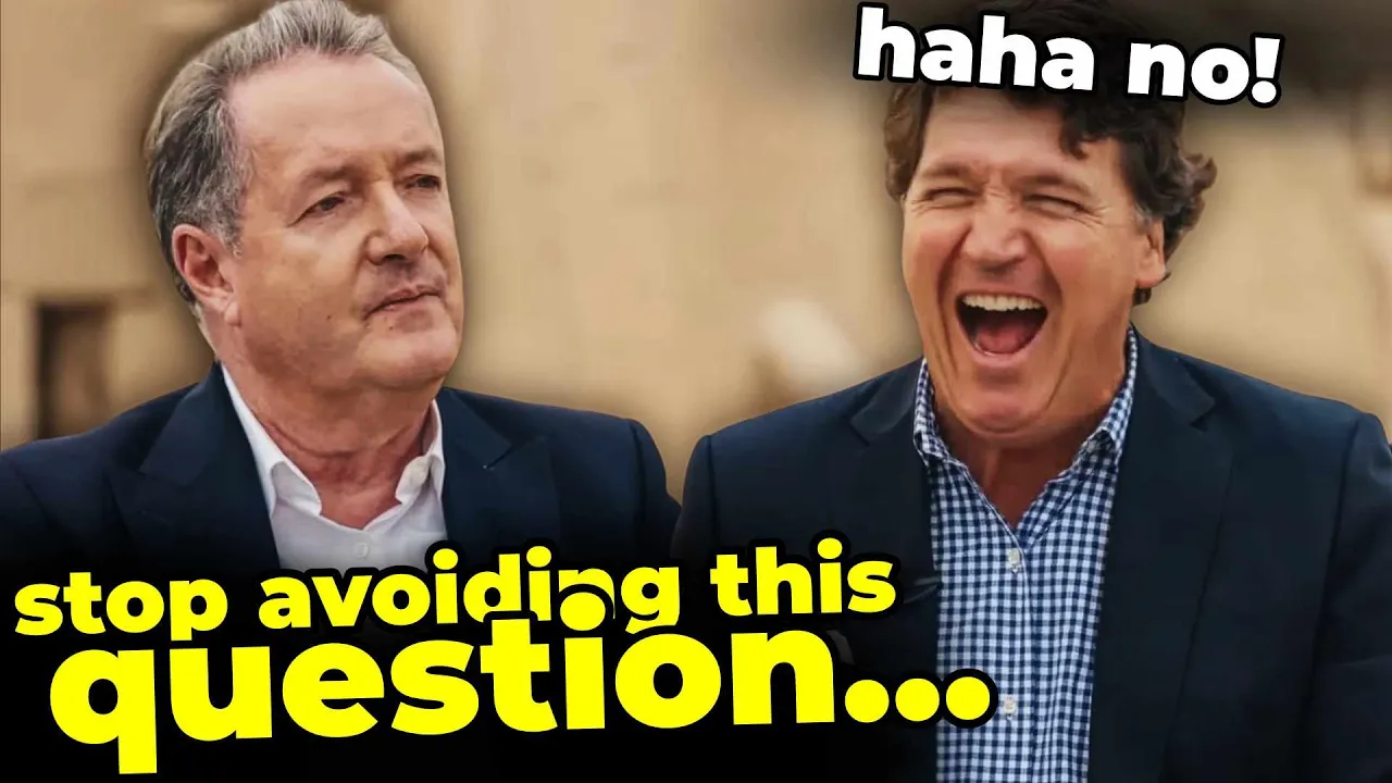 Piers Debates Tucker And Realizes He's A Pro-Russian Shill...