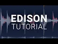 How To Use The Edison - FL Studio Tutorial