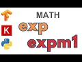 75 exp expm1 erfcinv TensorFlow Tutorial