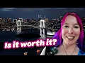 What it s like walking over the RAINBOW BRIDGE in TOKYO Odaiba Japan
