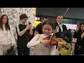 11 and 8-year old PRODIGY SISTERS play Vivaldi Winter with me! Amazing Performance 😍