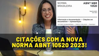 CITAÇOES COM A NORMA ABNT 10520 ATUALIZADA (2023)