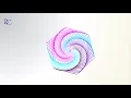 Colorful Spiral Web Design with Python Turtle