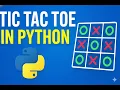 Build Tic Tac Toe in Python GUI Game in Under 4 Minutes