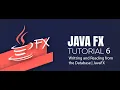 tut6 Inserting and Reading from the database Using JavaFX